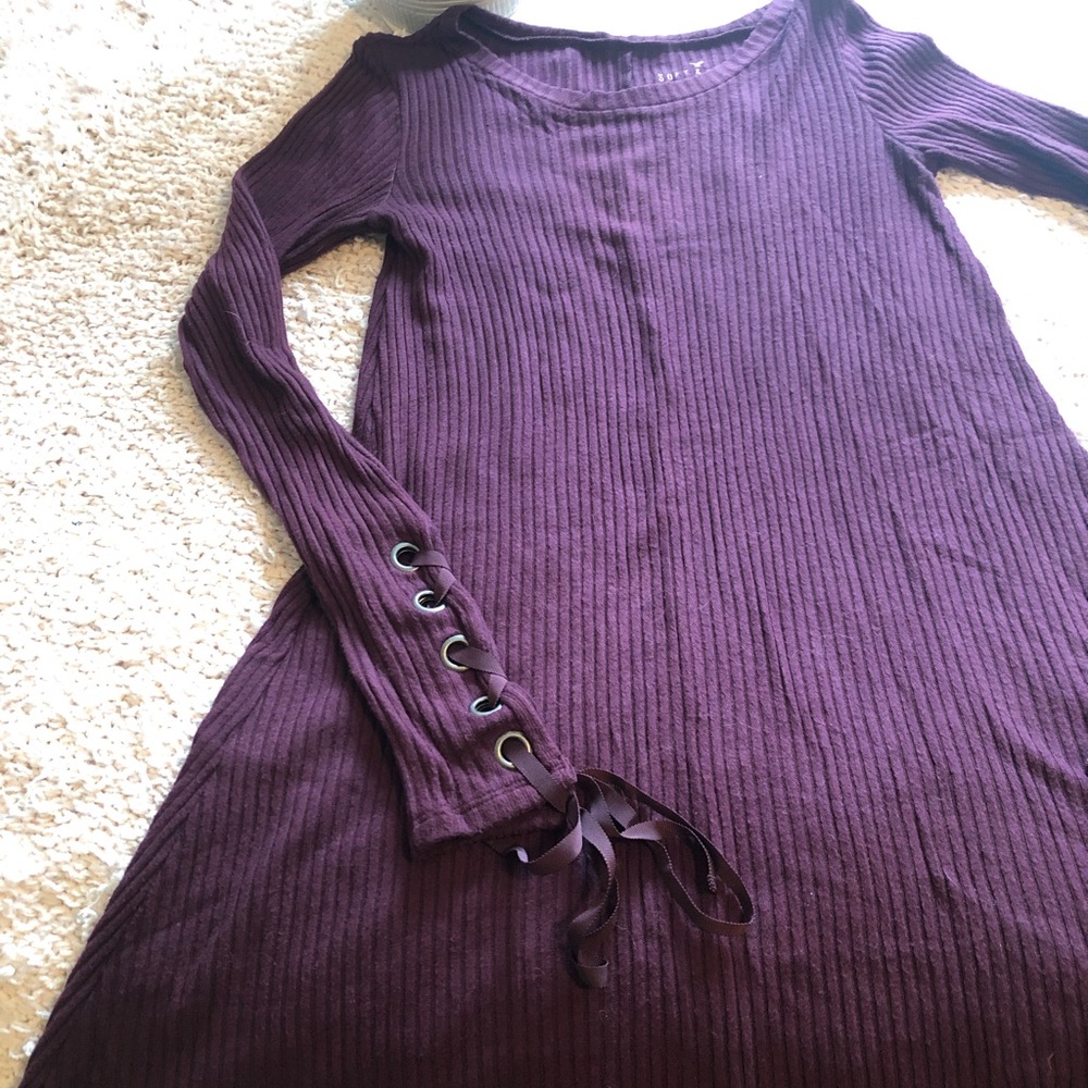 AE soft and sexy plush skater dress.